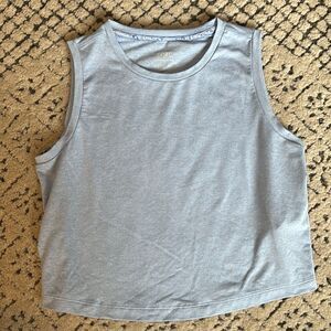 Athleta Girls Blue Tank Sz L (12)
